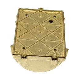 Lido Rostfreie Wandleuchte Außen Echt-Messing GRACIA< Metall Lampen|Messinglampen