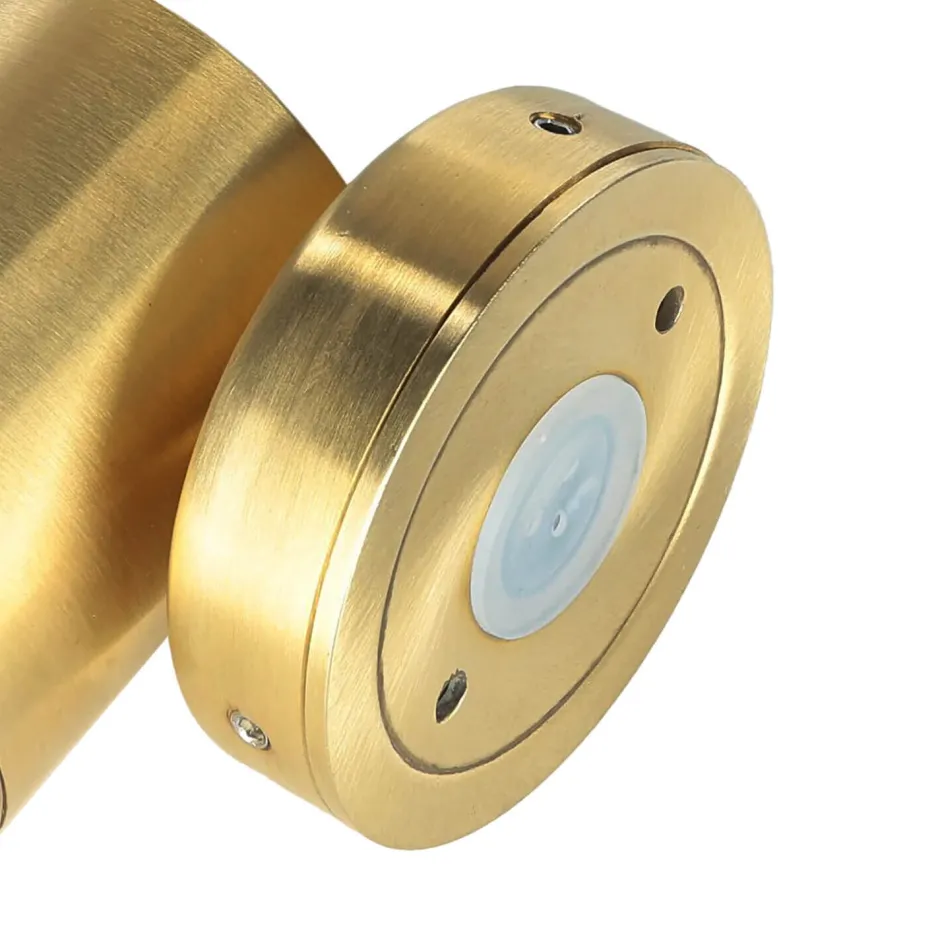 Außenwandleuchten|Moderne Lampen*Lido Rostfreie Wandleuchte Messing IP54 GU10 PHILIPOS