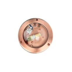 Lido Runde Außenleuchte Kupfer aus Messing G9 Ø14cm< Rustikale Lampen|Metall Lampen