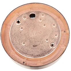 Lido Runde Außenleuchte Kupfer aus Messing G9 Ø14cm< Rustikale Lampen|Metall Lampen