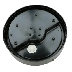 Nowodvorski Runde Deckenlampe Schwarz Ø18cm klein IP44 Modern MAIRA< Moderne Lampen|Feuchtraumleuchten