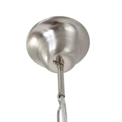 Hängelampen|Bürolampen*Steinhauer Runde Hängelampe Glas Metall Ø45 cm E27 gemütlich