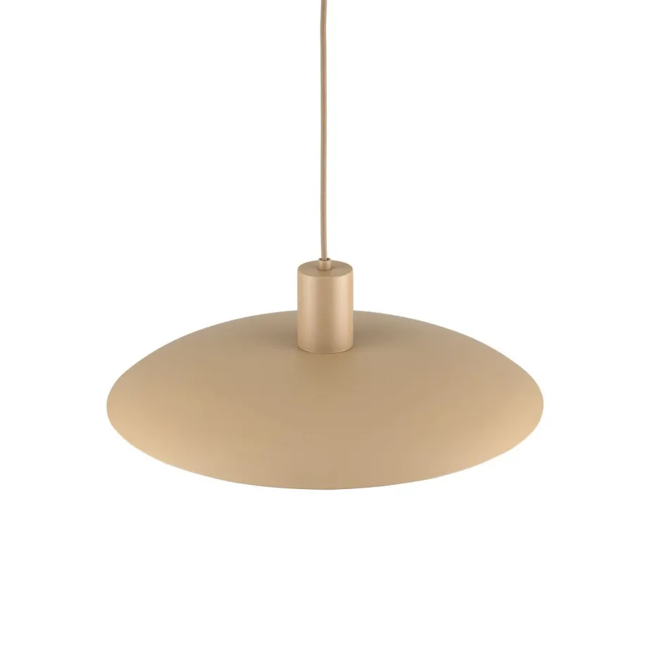 Hängelampen|Bürolampen*TK Lighting Runde Hängelampe Metall Sandgrau Ø41 cm E27 Loft