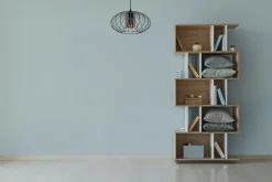 Hängelampen|Bürolampen*Belis Runde Hängelampe Schwarz Metall Ø34 cm E27 Retro