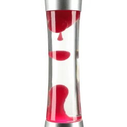 Retro Lampen|Lavalampen*Easylight Runde Lavalampe Rot 39cm hoch Stimmungslicht SANDRO