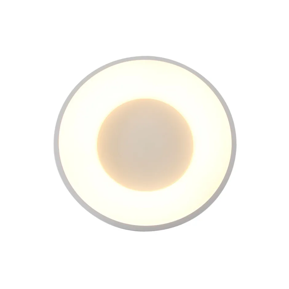 Steinhauer Runde LED Deckenlampe Weiß Ø38 cm 30 W 2700 K blendarm< Deckenleuchten|Led Lampen