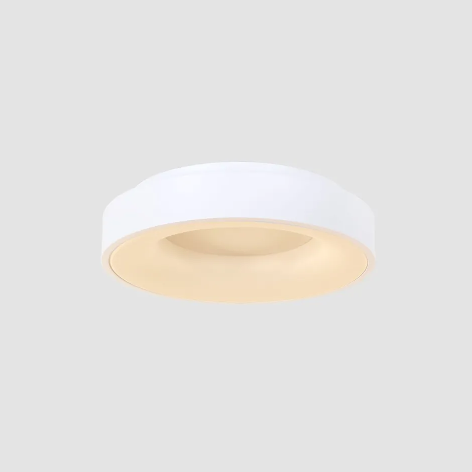 Steinhauer Runde LED Deckenlampe Weiß Ø38 cm 30 W 2700 K blendarm< Deckenleuchten|Led Lampen