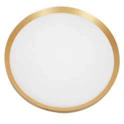 Steinhauer Runde LED Deckenleuchte in Gold Weiß 2700 K Ø50 cm< Deckenleuchten|Led Lampen