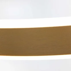 Steinhauer Runde LED Pendelleuchte in Gold B:60 cm 42 W stilvoll< Hängelampen|Led Lampen