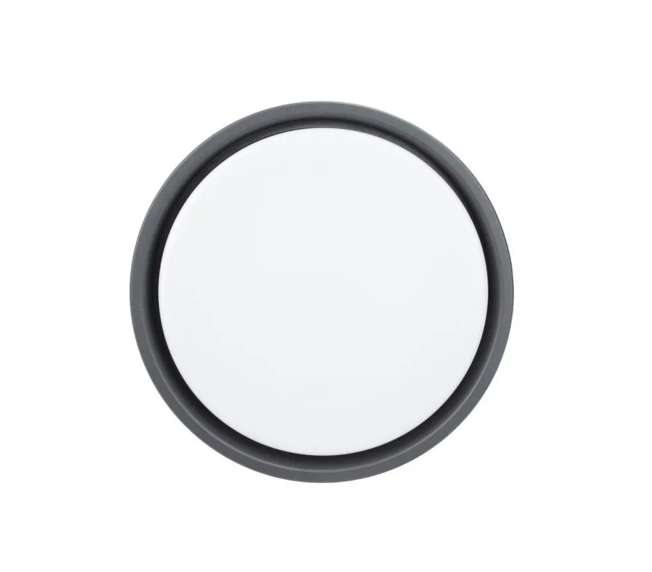 Led Außenleuchten|Metall Lampen*SU-MA Runde LED Wandleuchte Aluminium IP65 18 W 4000 K Ø20 cm