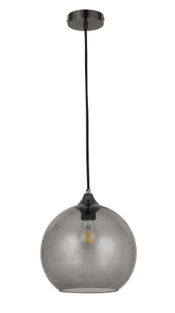 Hängelampen|Esszimmer Lampen*Rabalux Runde Pendelleuchte Metall Glas blendarm E27 Retro