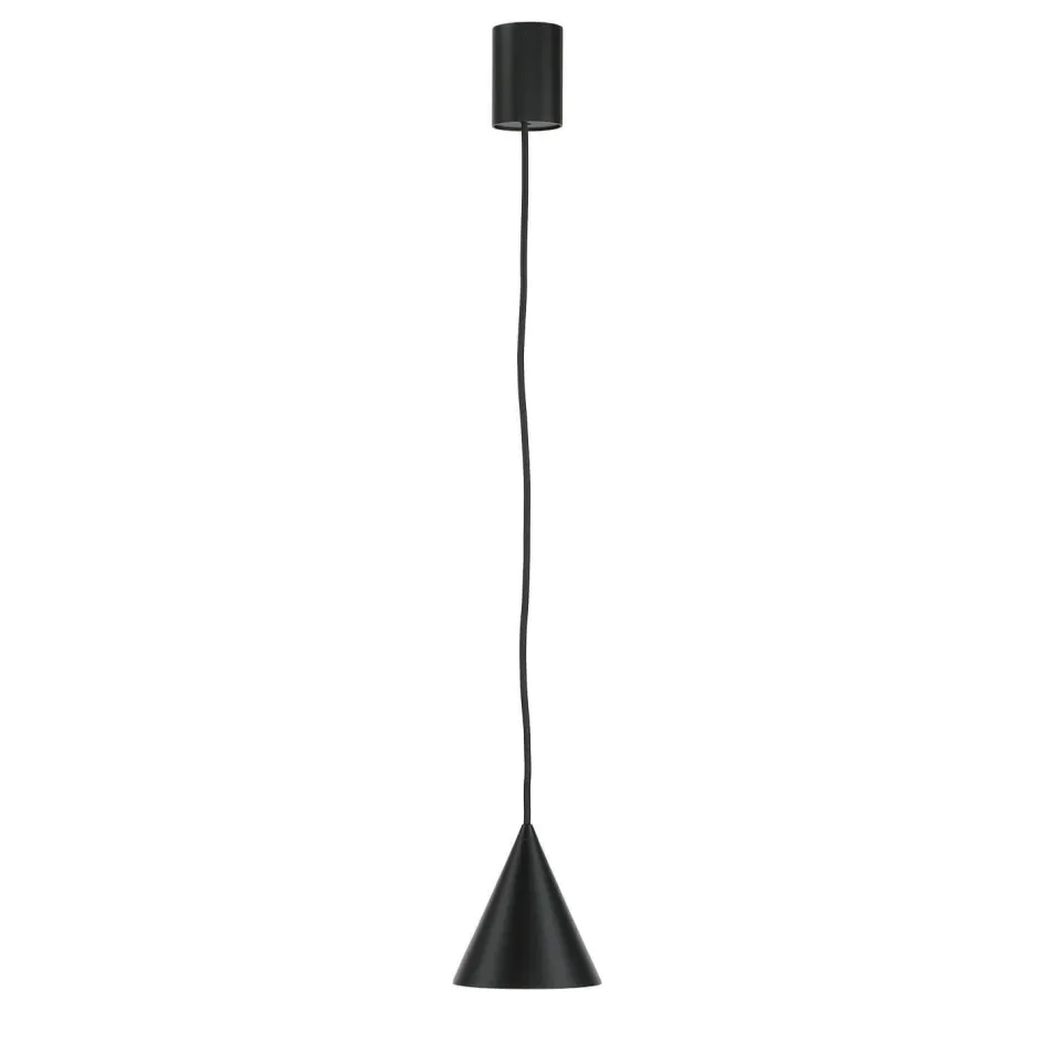 Wohnzimmerlampen|Metall Lampen*Nowodvorski Runde Pendelleuchte Schwarz Ø11 cm GU10 Metall Modern