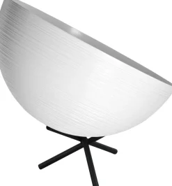 Masterlight Runde Tischleuchte E27 CASCO in Schwarz< Tischlampen|Schlafzimmer Lampen