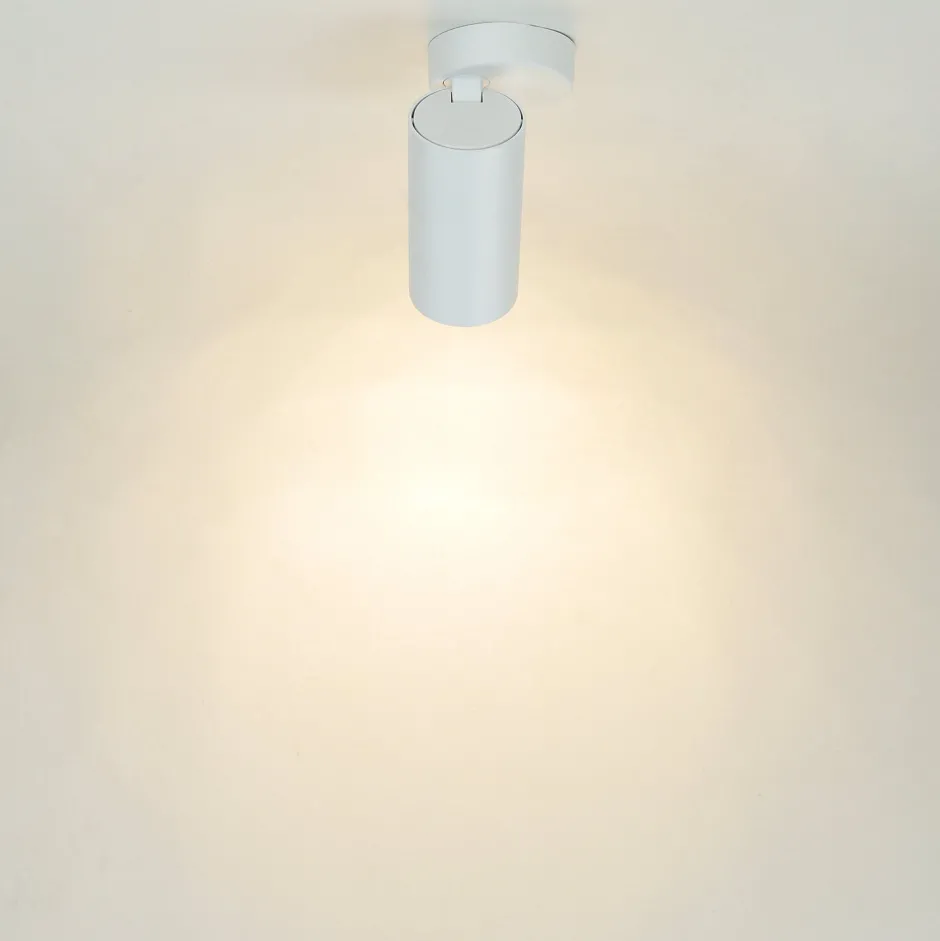 Wandleuchten|Flurlampen*Nowodvorski Runder Deckenspot Weiß klein H:13cm kompakt GU10