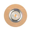 Spots|Moderne Lampen*Spot Light Runder Einbauspot in Eiche Ø10cm mit LED flexibel
