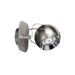 Spot Light Runder Wandspot Metall mit LED GU10 Ø12cm flexibel< Wandleuchten|Flurlampen