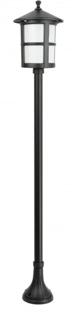 SU-MA Rustikale Außenlampe KINGFISHER Aluminium Schwarz< Außenleuchten Antik|Gartenlaternen