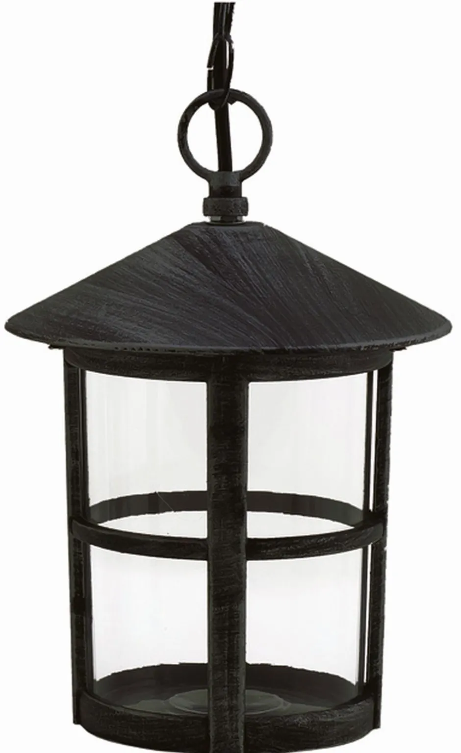Lido Rustikale Außenlampe Schwarz IP43 E27 regengeschützt< Außenleuchten Antik|Gartenlaternen