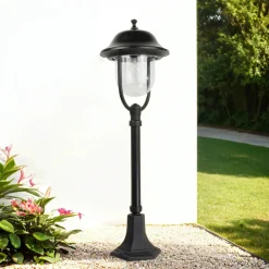 Metall Lampen|Rustikale Lampen*SU-MA Rustikale Außenleuchte Garten 87cm IP43 wetterfest