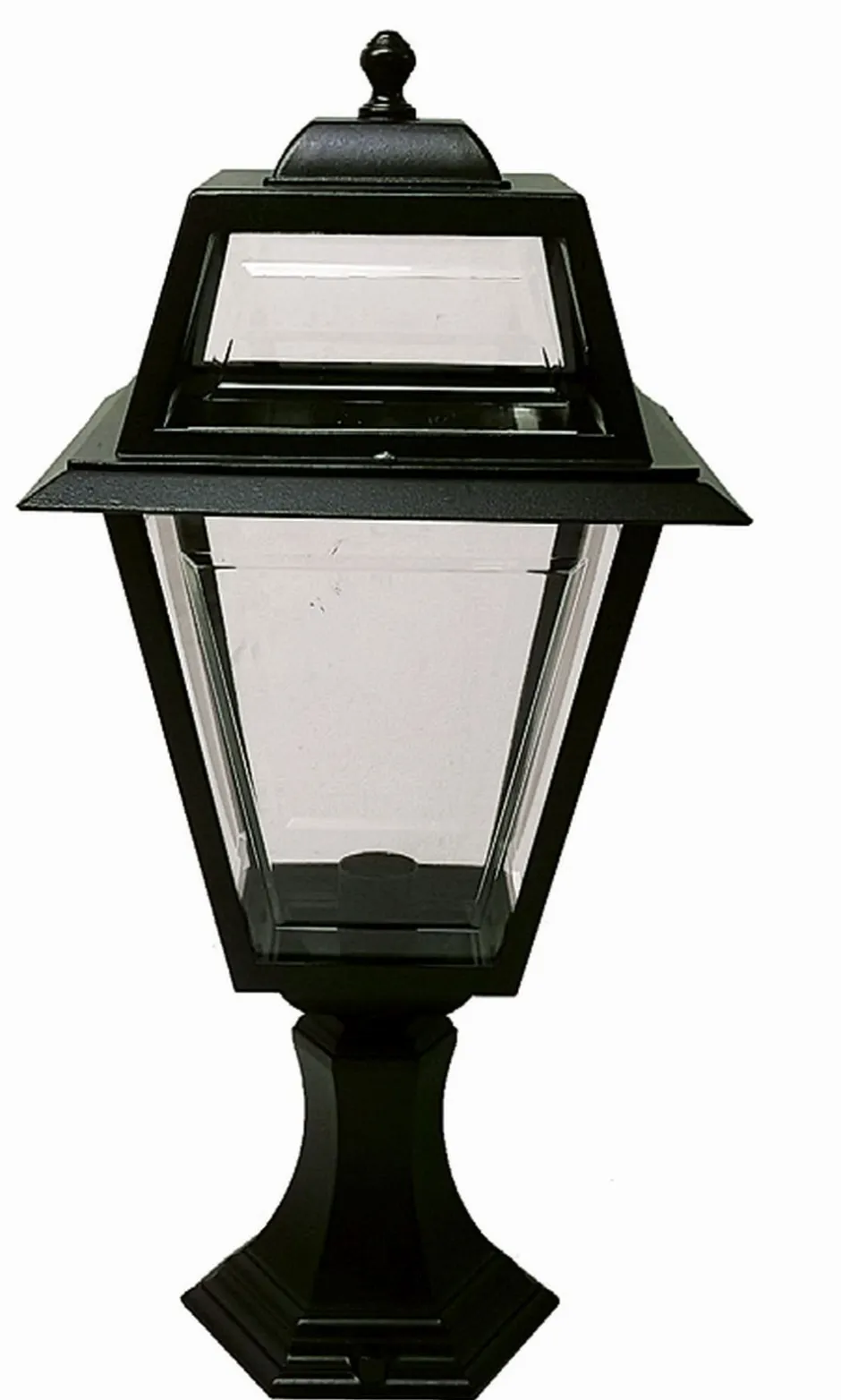 Außenleuchten Antik|Gartenlaternen*Lido Rustikale Außenleuchte IRSA Schwarz 63cm hoch IP44 E27