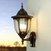 Rustikale Lampen|Rustikale Außenleuchten*Easylight Rustikale Außenleuchte mit Bewegungsmelder MILANO