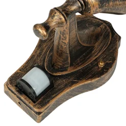 Rustikale Lampen|Rustikale Außenleuchten*Easylight Rustikale Außenleuchte mit Bewegungsmelder MILANO