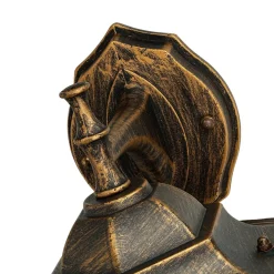 Rustikale Lampen|Rustikale Außenleuchten*Easylight Rustikale Außenleuchte PARIS Kupfer Antik IP44 E27