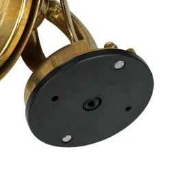 Lido Rustikale Außenwandleuchte aus Echt-Messing KORFU< Rustikale Lampen|Metall Lampen