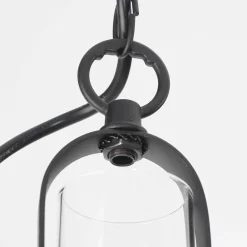 Rabalux Rustikale Hängeleuchte ENNA mit Glasschirm Schwarz Kupfer< Hängelampen|Esszimmer Lampen