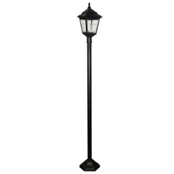 Elstead Rustikale Lampe Außen Stehend LANCE Schwarz 191cm< Außenleuchten Antik|Gartenlaternen