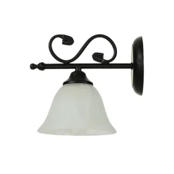 Glaslampen|Rustikale Lampen*Easylight Rustikale Landhaus Wandlampe DOROTHEA Alabaster Glas
