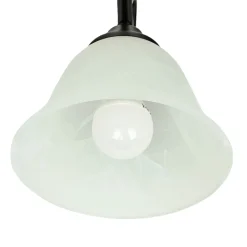 Glaslampen|Rustikale Lampen*Easylight Rustikale Landhaus Wandlampe DOROTHEA Alabaster Glas