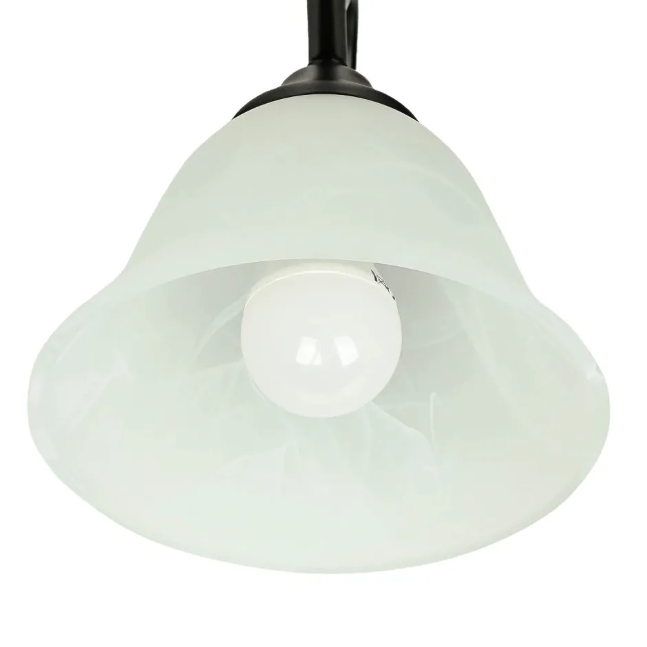 Glaslampen|Rustikale Lampen*Easylight Rustikale Landhaus Wandlampe DOROTHEA Alabaster Glas