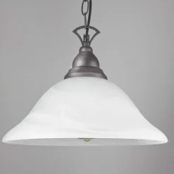 Hängelampen|Esszimmer Lampen*Trio Reality Rustikale Pendelleuchte Country rostfarbig