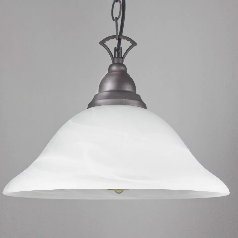 Hängelampen|Esszimmer Lampen*Trio Reality Rustikale Pendelleuchte Country rostfarbig