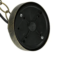 Rustikale Lampen|Hängeleuchten Außen*Easylight Rustikale Pendelleuchte Gold Antik für Außen WIEN