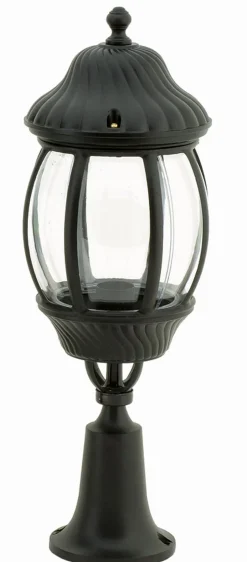 Außenleuchten Antik|Gartenlaternen*Lido Rustikale Sockelleuchte außen 58 cm regengeschützt