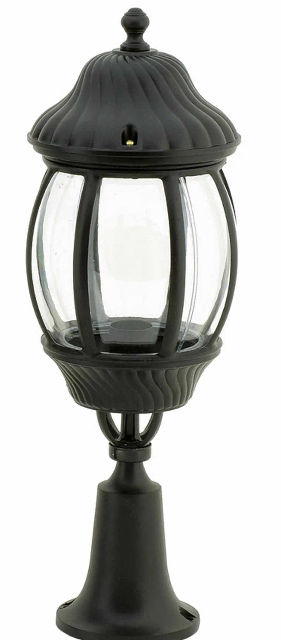 Außenleuchten Antik|Gartenlaternen*Lido Rustikale Sockelleuchte außen 58 cm regengeschützt