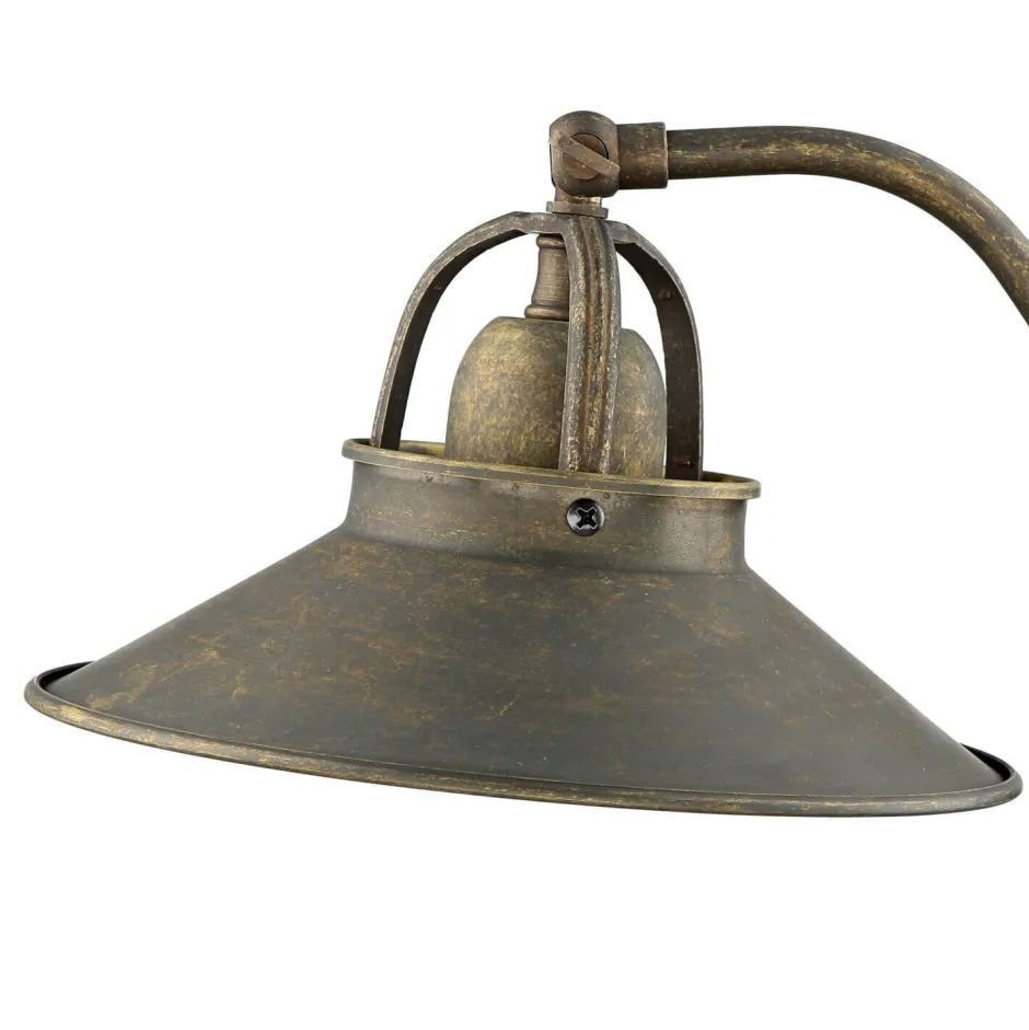 Giovanni Battista Rustikale Tischleuchte Country Premium< Nachttischlampen|Metall Lampen