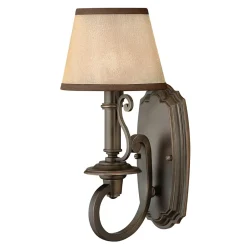 Wandleuchten|Rustikale Lampen*Elstead Rustikale Wandlampe ANABELL 9 in Bronze B:17 Lampe