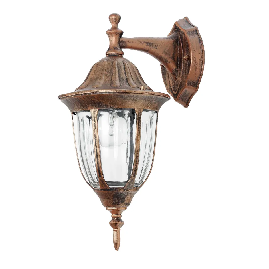 Easylight Rustikale Wandleuchte Außen Kupfer Antik MILANO< Rustikale Lampen|Rustikale Außenleuchten