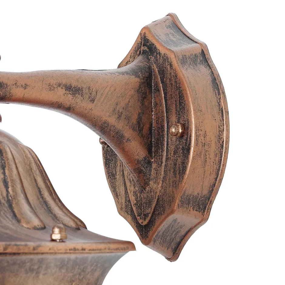 Easylight Rustikale Wandleuchte Außen Kupfer Antik MILANO< Rustikale Lampen|Rustikale Außenleuchten