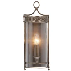 Wandleuchten|Flurlampen*Elstead Rustikale Wandleuchte KUPOLA Bronze Design Lampe