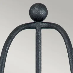 Elstead Rustikale Wandleuchte Metall 41,8 cm Shabby Grau 2x E14< Wandleuchten|Flurlampen