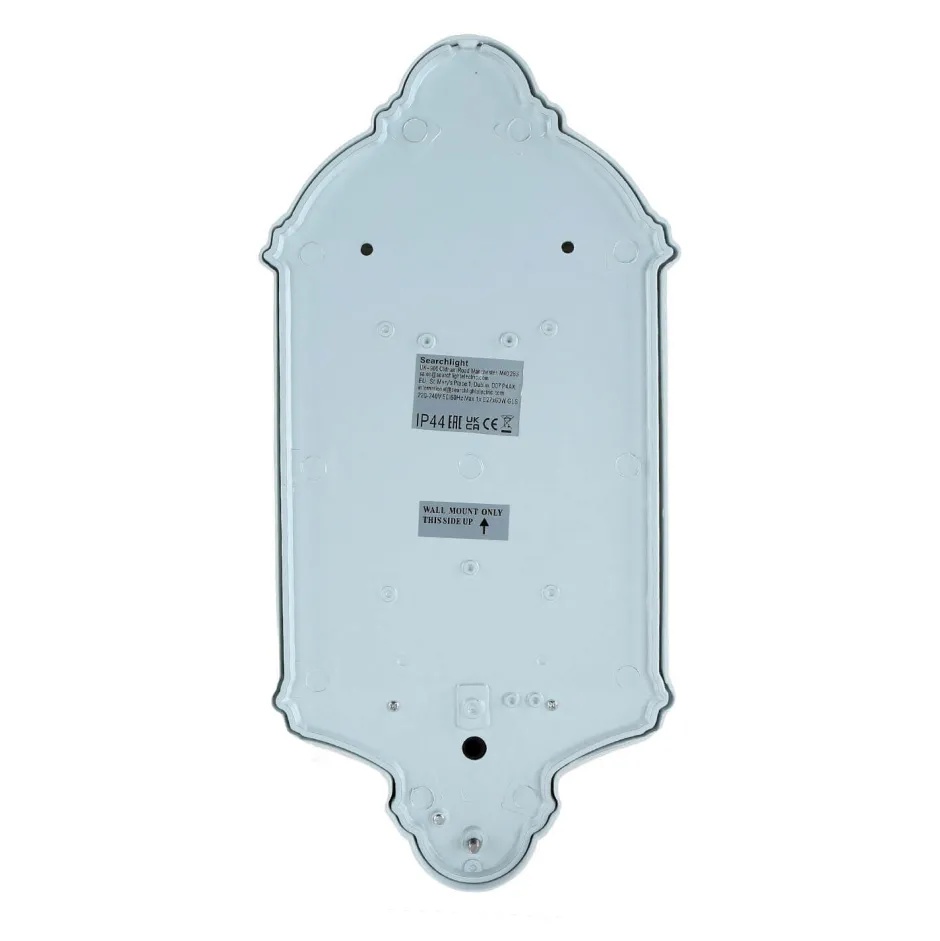 Rustikale Lampen|Maritime Lampen*Searchlight Schiffslampe Außenleuchte Wand Laterne flach weiß