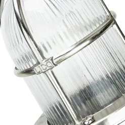 Lido Schiffslampe Messing in Nickel Außen Hof Balkon< Rustikale Lampen|Metall Lampen