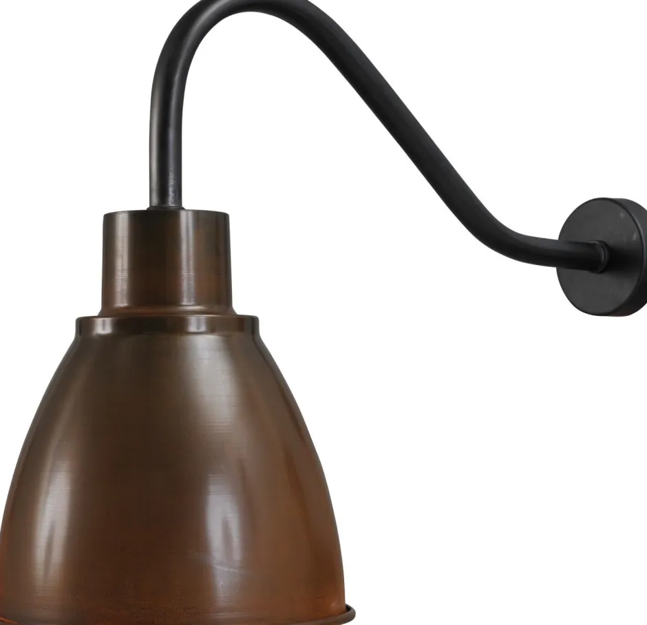 Wandleuchten|Küchenlampen*Masterlight Schlafzimmerleuchte in Rost Braun