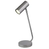 Searchlight Schreibtischlampe Chrom GU10 40 cm Metall verstellbar< Bürolampen|Retro Lampen