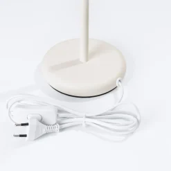 Bürolampen|Schlafzimmer Lampen*Sollux Schreibtischlampe GU10 43 cm hoch in Creme Modern Aluminium