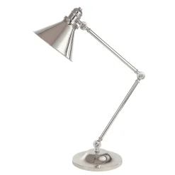 Elstead Schreibtischlampe ISMENE Nickel 66cm Tisch Leuchte< Tischlampen|Industrie Lampen